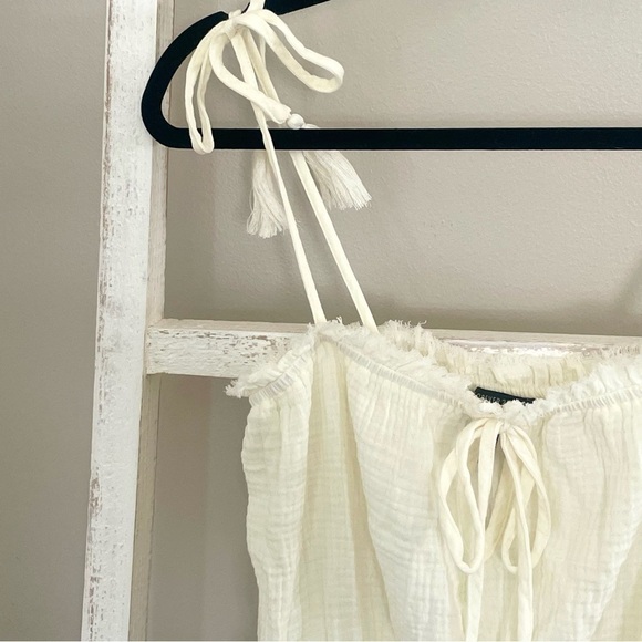 forever 21 tassel frayed cami romper​​​​ - Picture 3 of 4